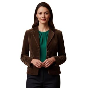 DKNY City velvet jacket size 10‎